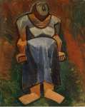 Picasso Pablo Farm Woman Full-Length  - Hermitage